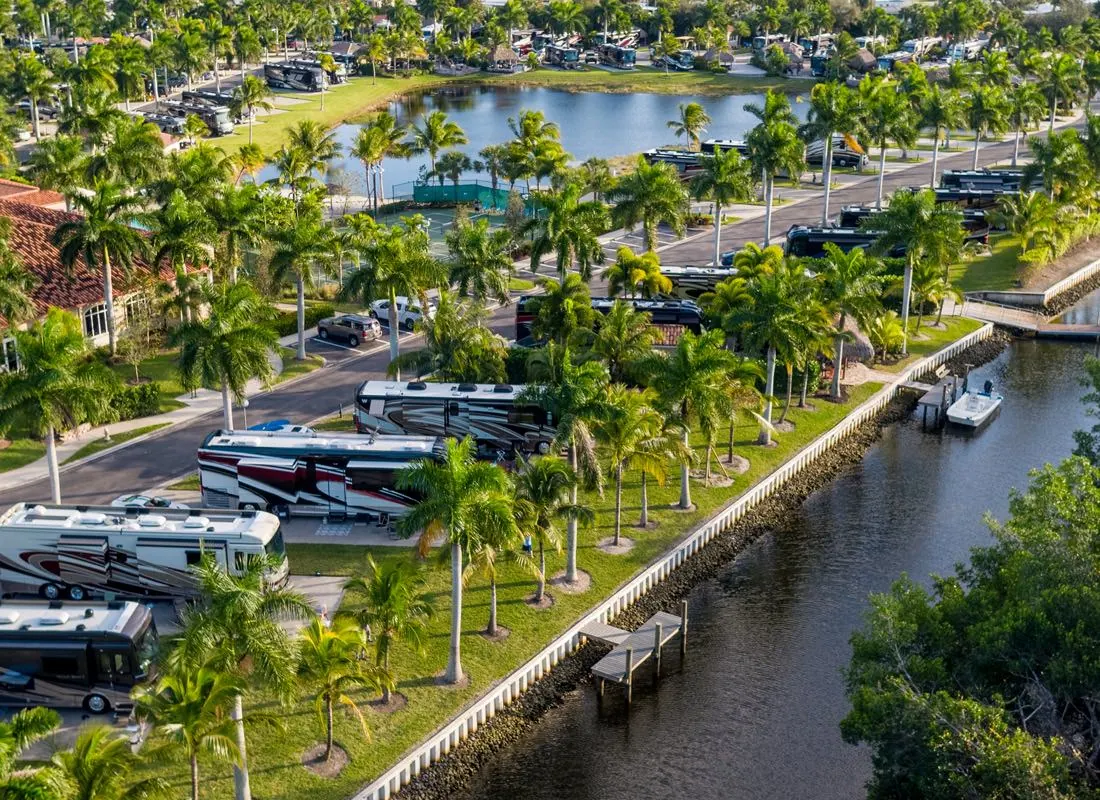 Naples Motorcoach Resort property