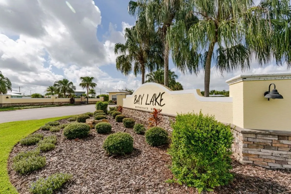 Bay Lake RV Resort property