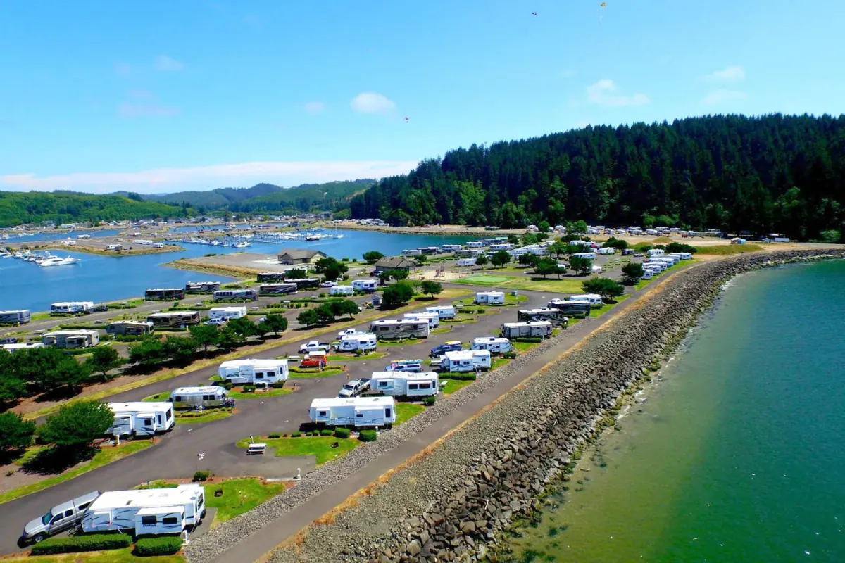 Winchester Bay RV Resort property