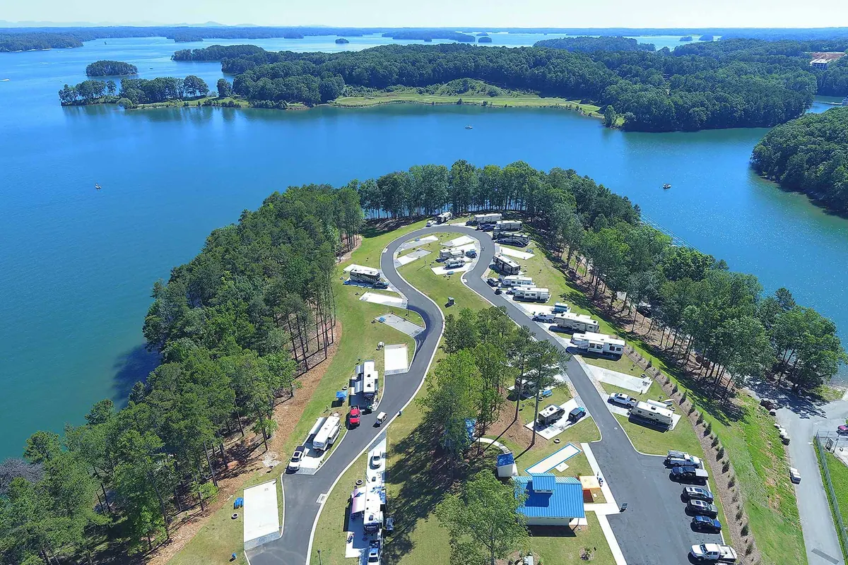 Margaritaville at Lanier Island property